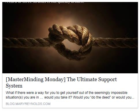 031615 The Ultimate Support System